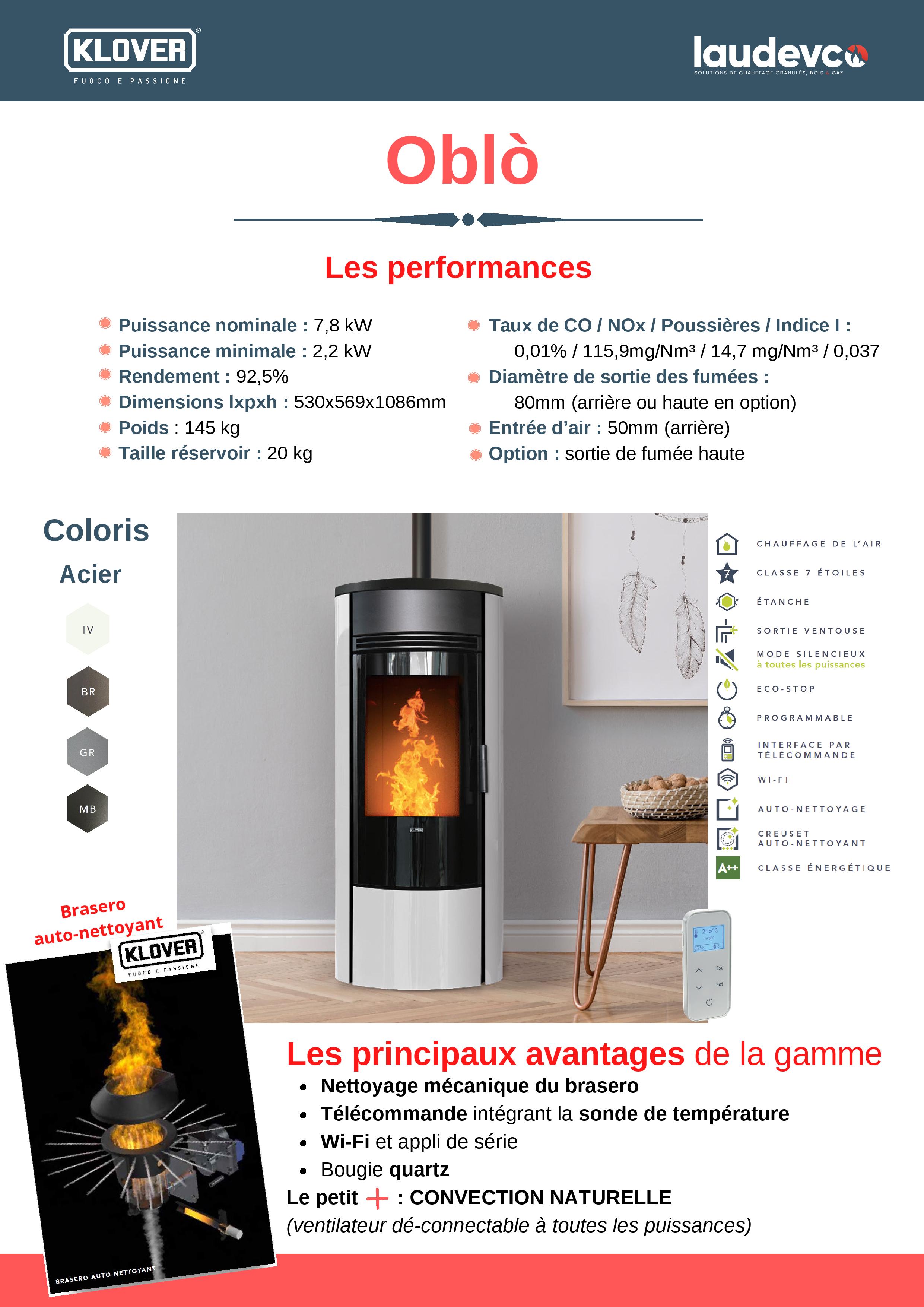 Étiquette Oblo Klover LAUDEVCO page 001